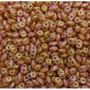 No : 66 , Altın Işıltılı Gül Rengi  , Superduo