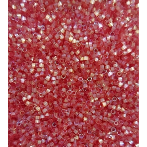 No: 505 Miyuki Delica 11/00 DB1865 | Altın Işıltılı Gül Rengi İpek Saten 3 gram