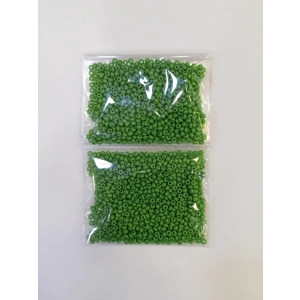 8 mm Dökme Kum Boncuklar, Koyu Yaprak Yeşili , 25 Gram