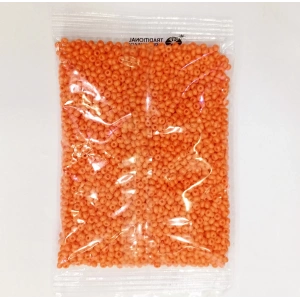 8 mm Dökme Kum Boncuklar, Turuncu , 25 Gram