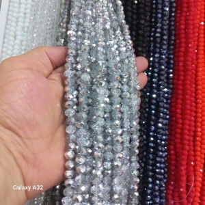 8 mm Janjanlı Gümüş Kristaller