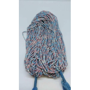 Afgan Boncukları, Kırçıllı Mavi, Pembe