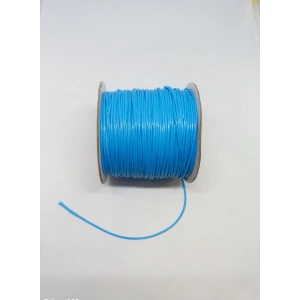 Gökyüzü Mavi Kore  Derisi, 1 mm , 1 metre