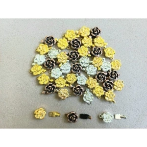 İç İçe Geçmeli , Gül Desenli Şık Kapamalar