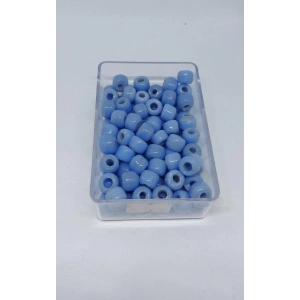 Menekşe Rengi Kesme Kuzu Saraç Cam Boncuklar, Bodrum Boncukları