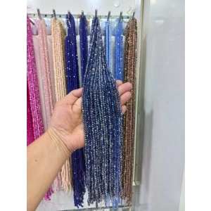 Janjanlı Lacivert Kristaller , 4 mm