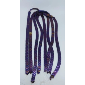 Janjanlı Mor Çavuş Hematit 8*3 mm