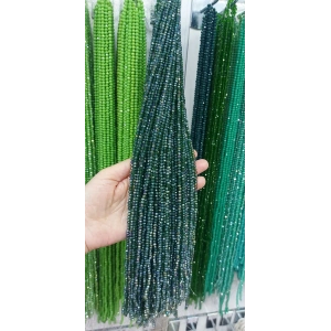 Janjanlı Ördek Başı Yeşili Kristaller , 4 mm