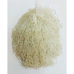 Kesme Kristalize Gümüş Kum Boncuk (Trabzon Hasırında Kullanılan)