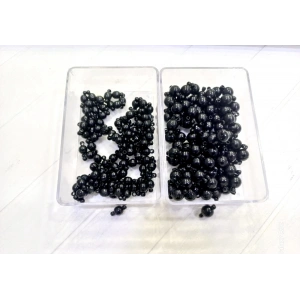 Küre Siyah Mıknatıs Kapamalar(4 mm-8 mm)