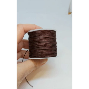 Mat Kahverengi Paraşüt İpleri, 0,8 mm , 1 Metre