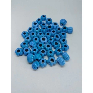 Mavi Makarna Boncuklar , Bodrum Boncukları