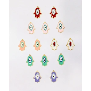 Mineli Fatıma Ana Eli Kolye Ucu