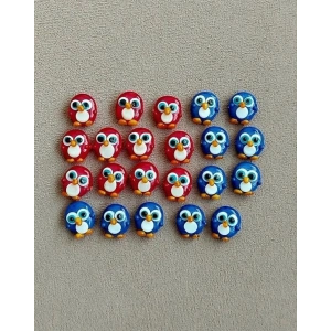 Murano Camdan Penguen Figürleri