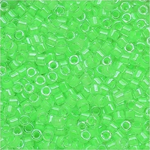 No: 238 Miyuki Delica 11/00 DB2040 | Fosforlu Açık Fıstık Yeşili 3 gram