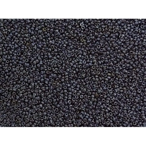 No: 39 Metalik Antrasit Miyuki Yuvarlak (Round) 15/00 RG 436M | 3 gram