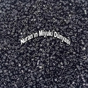 No: 5 Miyuki Delica 11/00 DB1 | Metalik Antrasit 3 gram