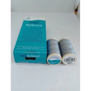 No : 6022 Gri Nylbond Boncuk İpleri