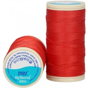 No : 8630 Nar Çiçeği Kırmızı Nylbond Boncuk İpleri