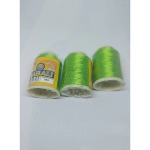 No : 953 YABALI Fıstık Yeşili Polyester Dikiş Dantel Nakış İpleri 20 gram
