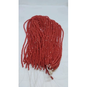 Opak Koyu Yavruağzı Kristaller, 3 mm