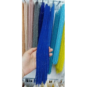 Opak Menekşe Rengi Kristaller, 3 mm