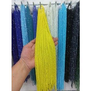 Opak Sarı Kristal, 3 mm