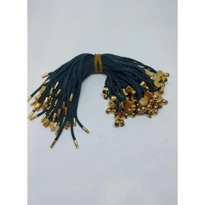 Ördek Başı Yeşili Koton İp Asansör Kapama