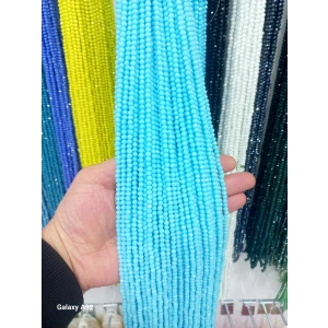 Parlak Bebe Mavisi Kristaller , 4 mm