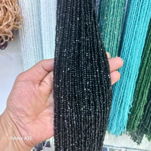 Parlak Siyah Kristaller, 2 mm