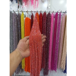 Parlak Yavruağzı Kristaller , 4 mm