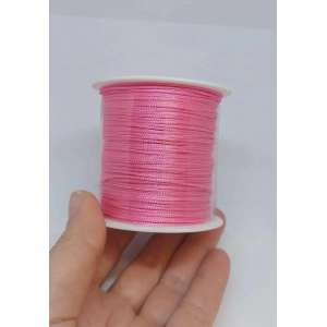 Pembe Paraşüt İpleri, 1 mm , 1 Metre