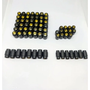 Siyah Kovan Mıknatıslı Kapamalar 8 mm,7 mm