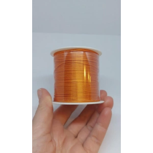 Turuncu Paraşüt İpleri, 1 mm , 100 metre, Türk Malı