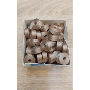 Vizon Rengi Disket İp , 43 metre, Hem kum boncuk, hem miyuki için naylon ip