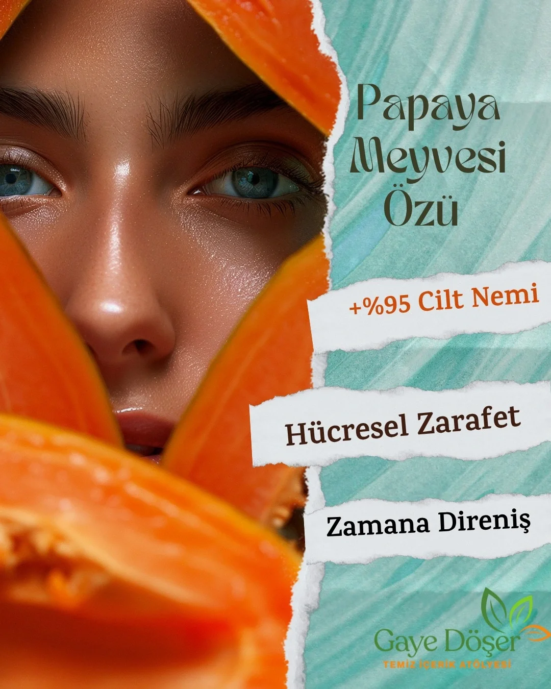 İÇERİSİNDE PAPAYA ÖZÜ OLAN CİLT BAKIM ÜRÜNLERİNİN KANITLANMIŞ SIKILAŞTIRICI ETKİSİ