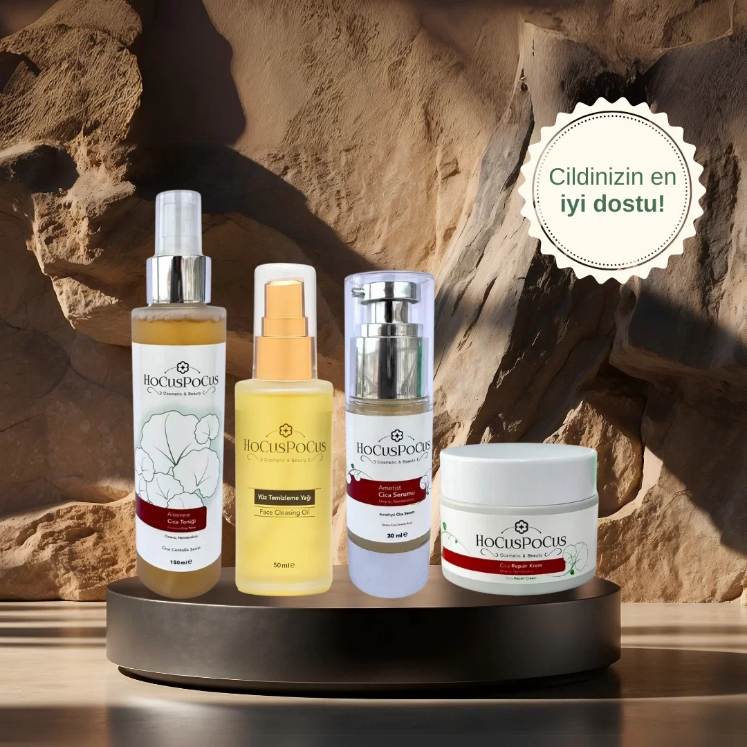 Cica Repair Set Flawless Skin with Aloe Vera, Cica, and Amethyst