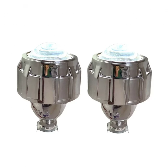 2.5 İNÇ DÜZ Bİ-XENON MERCEK BEYAZ ŞEYTAN GÖZ