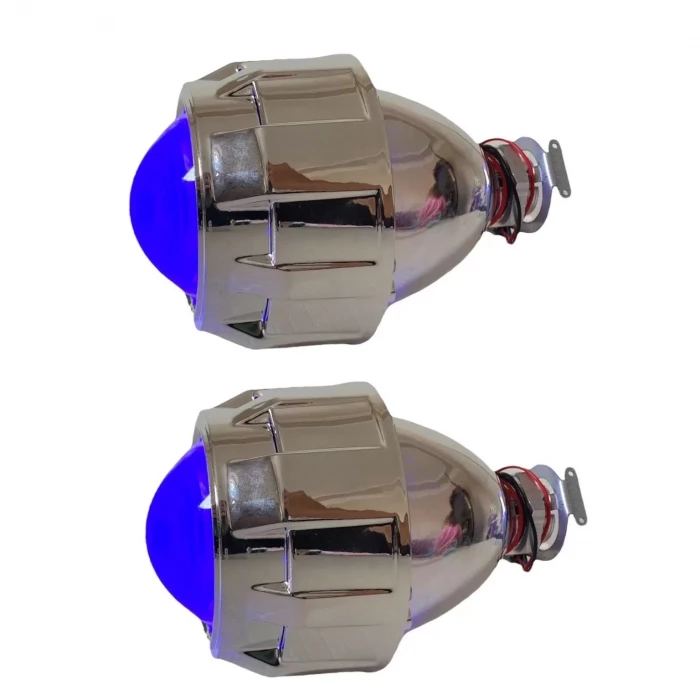 2.5 İNÇ DÜZ Bİ-XENON MERCEK MAVİ ŞEYTAN GÖZ