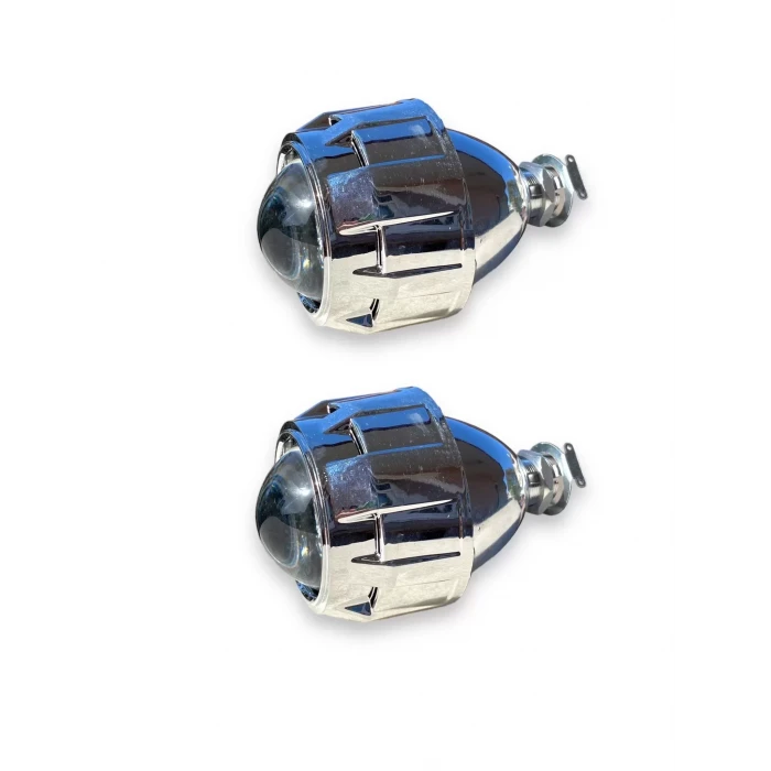 2.5 İNÇ DÜZ Bİ-XENON MERCEK MAVİ ŞEYTAN GÖZ