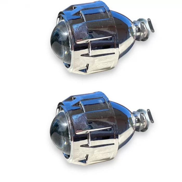 2.5 İNÇ DÜZ Bİ-XENON MERCEK RGB ŞEYTAN GÖZ