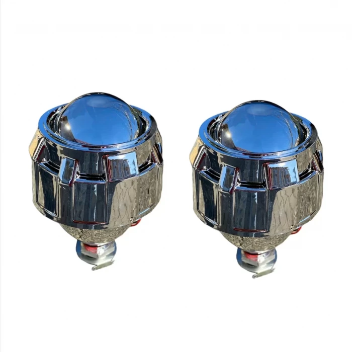 2.5 İNÇ DÜZ Bİ-XENON MERCEK RGB ŞEYTAN GÖZ BT