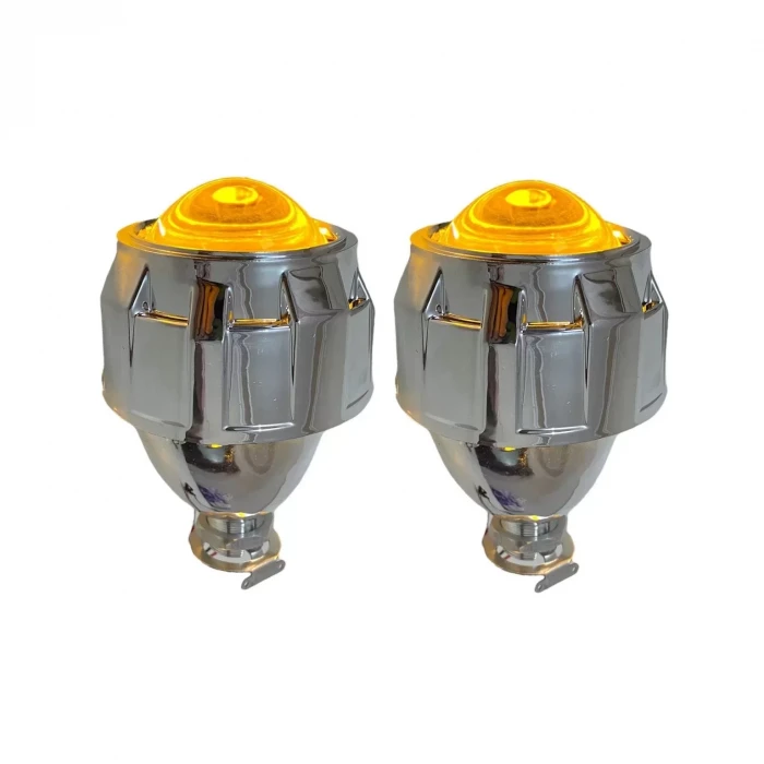 2.5 İNÇ DÜZ Bİ-XENON MERCEK TURUNCU ŞEYTAN GÖZ