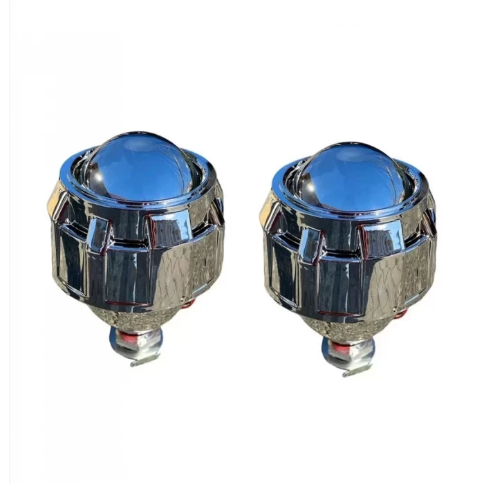 2.5 İNÇ DÜZ Bİ-XENON MERCEK + YUVARLAK ANGEL BEYAZ