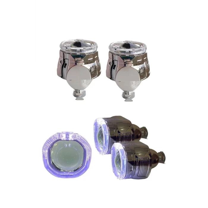 2.5 İNÇ KARE ANGELLI Bİ-XENON MERCEK BEYAZ ANGEL G261S WHİTE