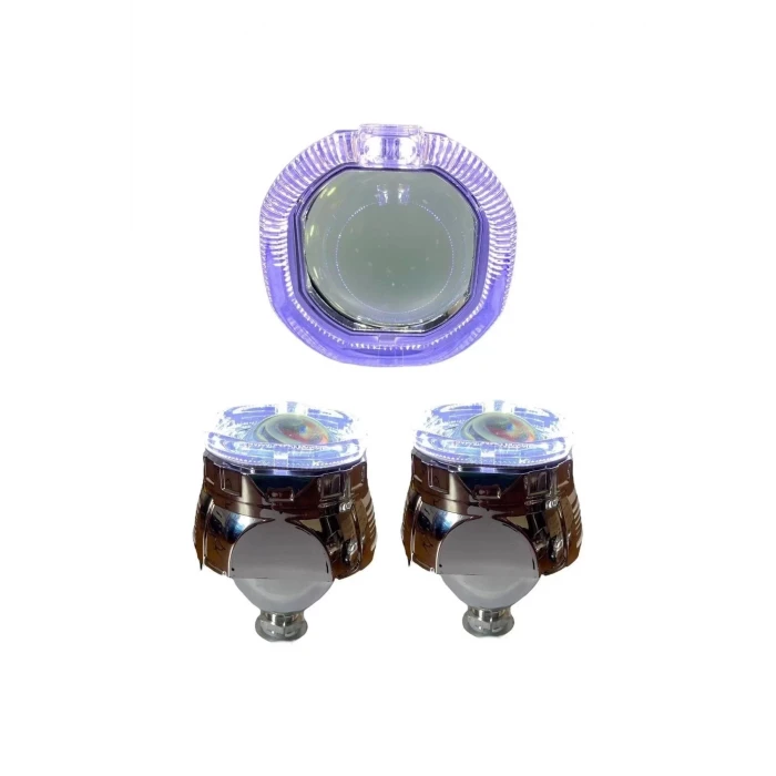 2.5 İNÇ KARE ANGELLI Bİ-XENON MERCEK BEYAZ ANGEL G261S WHİTE