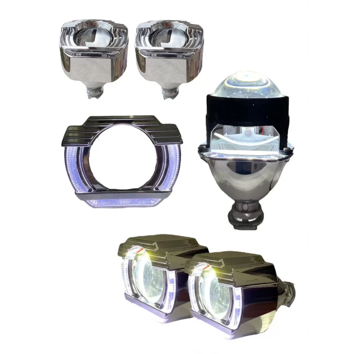 2.5 İNÇ KESİK U Bİ-XENON MERCEK BEYAZ ANGEL G151