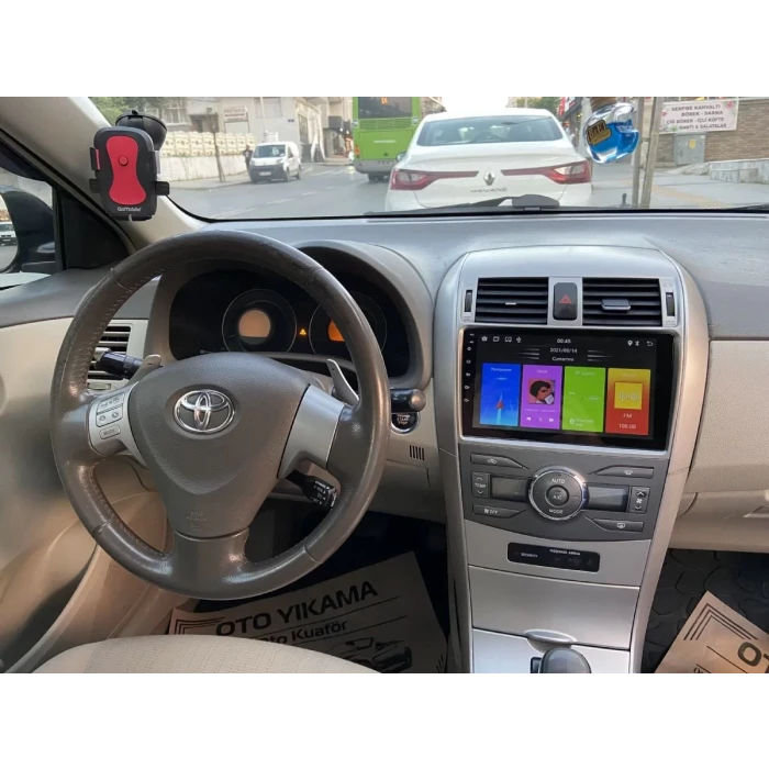 4GB RAM-64GB HAFIZA TOYOTA COROLLA 2007-2012 MULTİMEDİA EKRAN