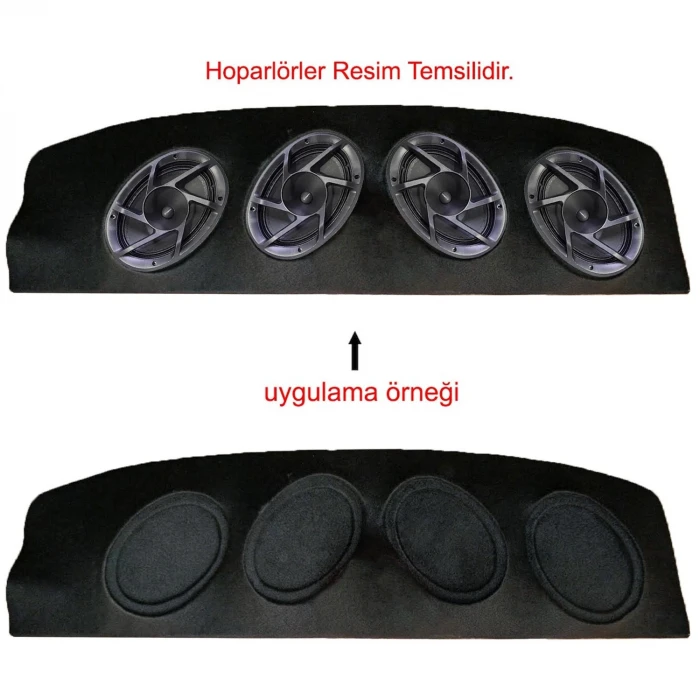 6X9 OVAL TOFAŞ PANDİZOT 4LÜ