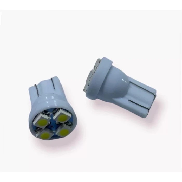 4 LEDLİ PLASTİK T10 BEYAZ